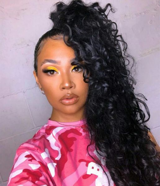 new arrival 100% brazilian clip in human ponytail hair extensions kinky curly drawstring ponytail afro puffs virgin curly ponytails 160g, Black
new arrival 100% brazilian clip in human ponytail hair extensions kinky curly drawstring ponytail afro puffs virgin curly ponytails 160g, Black
