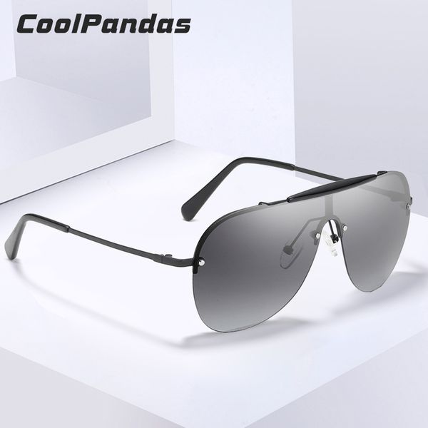 coolpandas brand design oversize rimless hd polarized sunglasses men big frame women male sun glasses eyewear gafas uv400, White;black
coolpandas brand design oversize rimless hd polarized sunglasses men big frame women male sun glasses eyewear gafas uv400, White;black