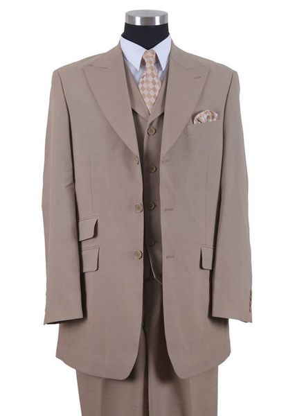fashionable groomsmen peak lapel groom tuxedos khaki men suits wedding/prom man blazer/bridegroom(jacket+pants+vest+tie)m635, Black;gray
fashionable groomsmen peak lapel groom tuxedos khaki men suits wedding/prom man blazer/bridegroom(jacket+pants+vest+tie)m635, Black;gray