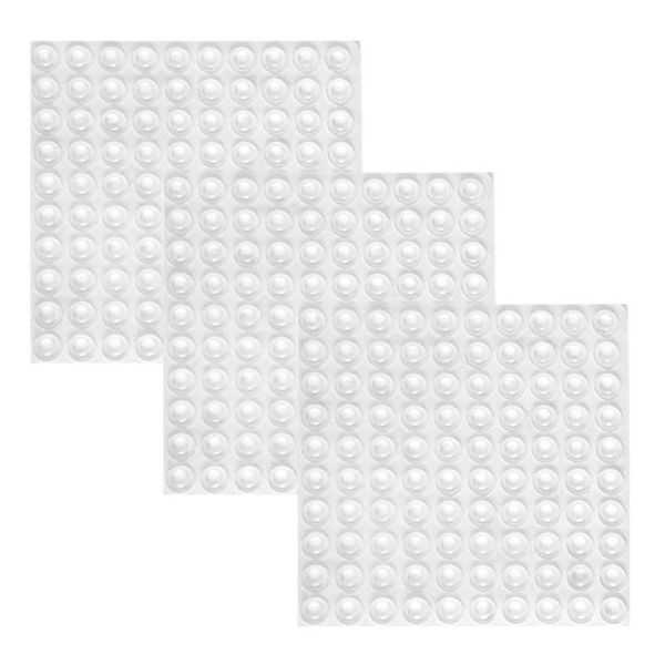 300 pieces clear rubber feet adhesive door bumpers pads sound dampening cabinet buffer pads, 8.5 by 2.5 mm
300 pieces clear rubber feet adhesive door bumpers pads sound dampening cabinet buffer pads, 8.5 by 2.5 mm