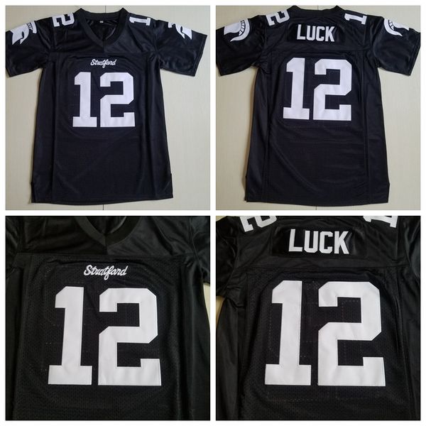 mens #12 andrew luck stratford high school football jerseys 12 andrew luck black stitched footballl shirts, Black;red
mens #12 andrew luck stratford high school football jerseys 12 andrew luck black stitched footballl shirts, Black;red