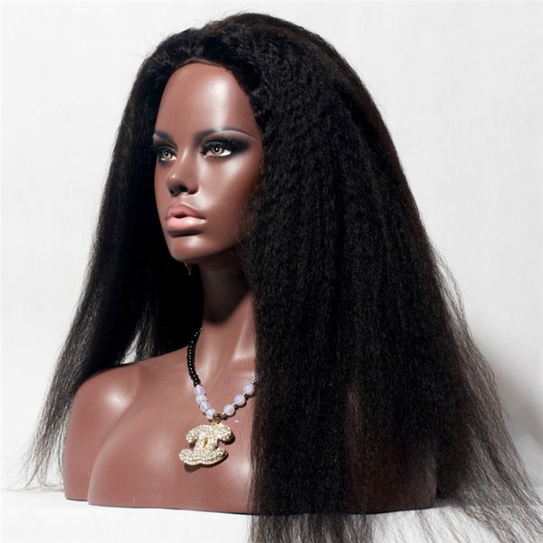 pre plucked human hair lace front wigs full lace human hair wigs kinky straight for black women lace front human hair wig, Black;brown
pre plucked human hair lace front wigs full lace human hair wigs kinky straight for black women lace front human hair wig, Black;brown
