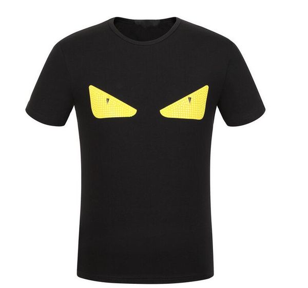 Black Brand Men Women short sleeve T shirt rivet little monster funny eyes print high quality cotton men cool t shirt hip hop tops tees
Black Brand Men Women short sleeve T shirt rivet little monster funny eyes print high quality cotton men cool t shirt hip hop tops tees