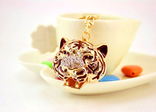 Tiger Head Keychain Keyring - Womens Mens Jewelry Rhinestone Bag Charm Car Key Chian Holder Fashion Accessories Portachiavi, Silver
Tiger Head Keychain Keyring - Womens Mens Jewelry Rhinestone Bag Charm Car Key Chian Holder Fashion Accessories Portachiavi, Silver