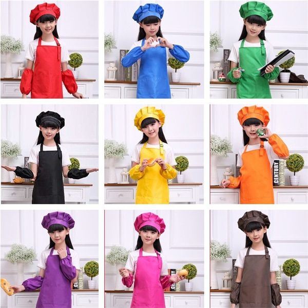 new 9 colors kids aprons cooking baking art painting kids kitchen bib sleeveless children aprons t3i0357
new 9 colors kids aprons cooking baking art painting kids kitchen bib sleeveless children aprons t3i0357