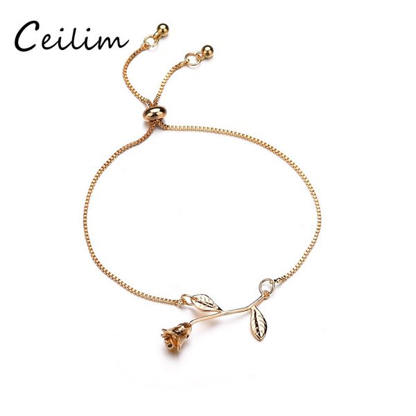 new fashion rose flower charm bracelet for women girl bracelet & bangle alloy adjustable wedding bridal jewelry gift 3 colors wholesale, Black
new fashion rose flower charm bracelet for women girl bracelet & bangle alloy adjustable wedding bridal jewelry gift 3 colors wholesale, Black