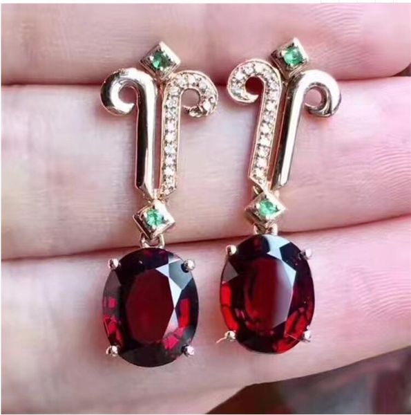 garnet earring natural real garnet 925 sterling silver earrings 7*9mm, Golden;silver
garnet earring natural real garnet 925 sterling silver earrings 7*9mm, Golden;silver