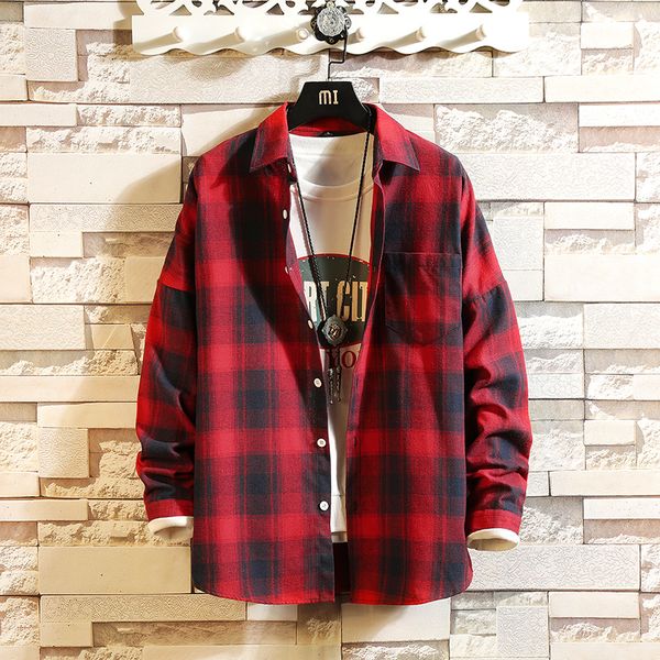 new autumn fashion brand men clothes slim fit men flannel plaid shirt spring autumn casual long sleeve shirt soft comfort slim, White;black
new autumn fashion brand men clothes slim fit men flannel plaid shirt spring autumn casual long sleeve shirt soft comfort slim, White;black