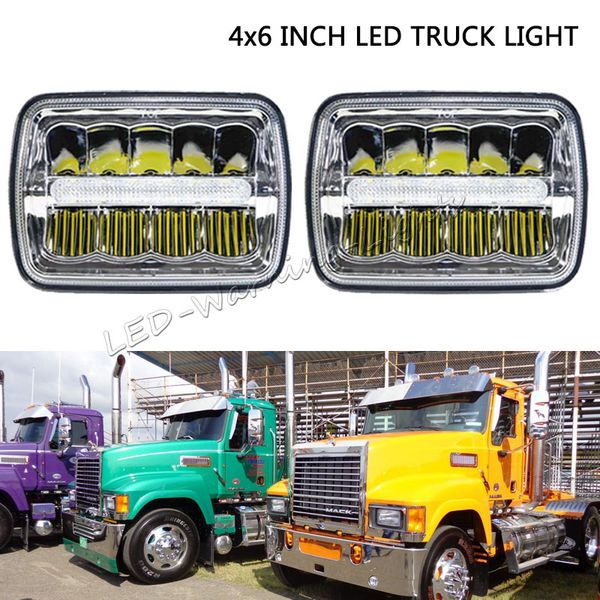 4pairs 45w 4x6 inch h4651/h4652/h4656/h4666/h654 headlight h4 plug led sealed beam truck headlamp replacement work light
4pairs 45w 4x6 inch h4651/h4652/h4656/h4666/h654 headlight h4 plug led sealed beam truck headlamp replacement work light