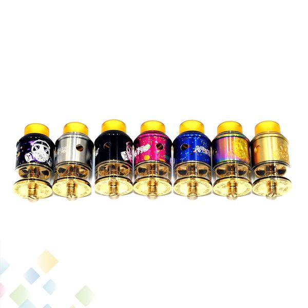 Newest Apocalypse GEN 2 RDTA Atomizer 24MM Diameter Rebuidable Dripping Tank Ecig Adjustable Airflow 7 Colors DHL Free
Newest Apocalypse GEN 2 RDTA Atomizer 24MM Diameter Rebuidable Dripping Tank Ecig Adjustable Airflow 7 Colors DHL Free