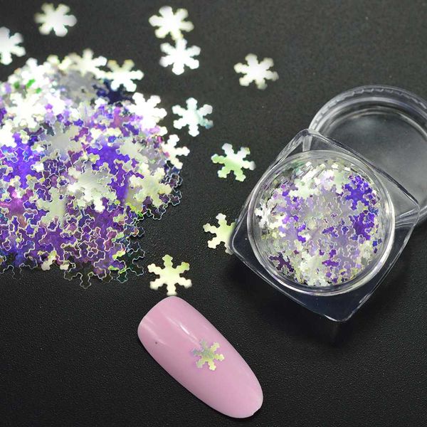 1 box mini laser blue nail glitter snowflake christmas design diy shining flakes tips sequins nail art decoration manicure sa397, Silver;gold
1 box mini laser blue nail glitter snowflake christmas design diy shining flakes tips sequins nail art decoration manicure sa397, Silver;gold