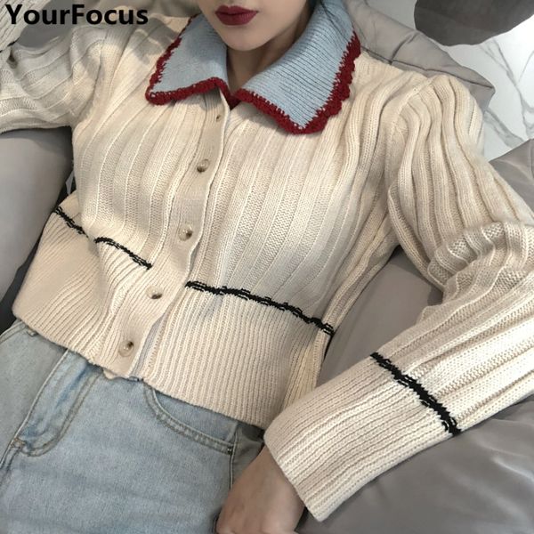 harajuku winter vintage ins korean japanese style kawaii cute women short cardigans sweaters yq-864, White;black
harajuku winter vintage ins korean japanese style kawaii cute women short cardigans sweaters yq-864, White;black