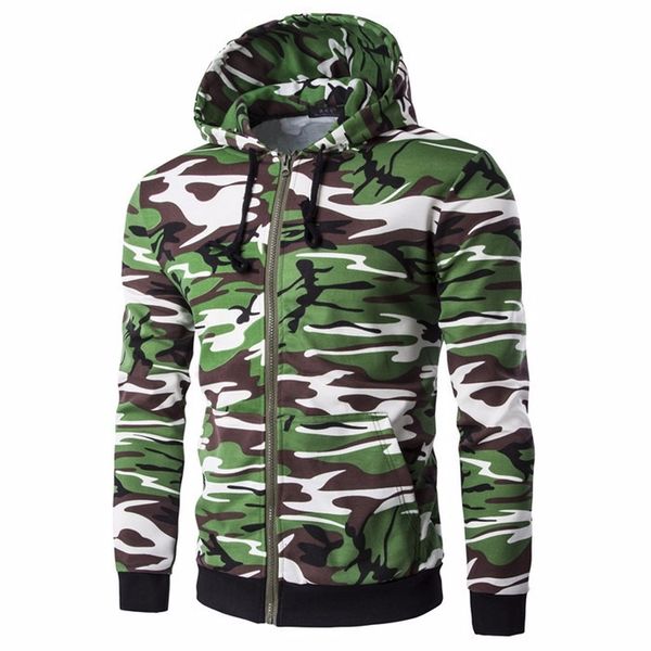 men slim camouflage jacket fashion cool sport hooded slim hoodie sweatshirt for mens male outdoor coat, Black;brown
men slim camouflage jacket fashion cool sport hooded slim hoodie sweatshirt for mens male outdoor coat, Black;brown