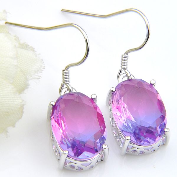luckyshine delicate jewelry oval watermelon tourmaline earrings 925 sterling silver plated for women jewelry purple hook charm earring
luckyshine delicate jewelry oval watermelon tourmaline earrings 925 sterling silver plated for women jewelry purple hook charm earring