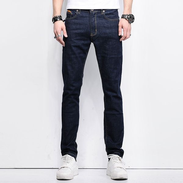 2018 new men's fashion jeans business casual stretch slim jeans classic trousers denim pants male, Blue
2018 new men's fashion jeans business casual stretch slim jeans classic trousers denim pants male, Blue
