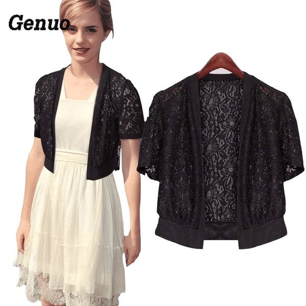 lace women summer 2018 fashion casual office beach wrap coat hollow out short-sleeve short small shawl cardigan shirt, White;black
lace women summer 2018 fashion casual office beach wrap coat hollow out short-sleeve short small shawl cardigan shirt, White;black