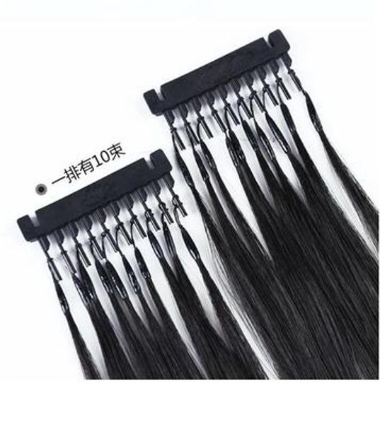 elibess hair-6d stick pre-bonde human hair extension 1g/s 100strands /lot 6d human hair extensions, Black
elibess hair-6d stick pre-bonde human hair extension 1g/s 100strands /lot 6d human hair extensions, Black