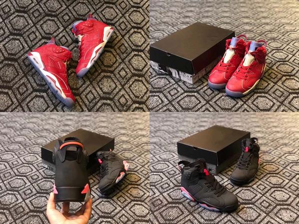2018 With Box Mens Basketball Shoes Sneakers 6S With 3M Space Jam Black Infrared Sports Shoes for Men Size US 7-12
2018 With Box Mens Basketball Shoes Sneakers 6S With 3M Space Jam Black Infrared Sports Shoes for Men Size US 7-12
