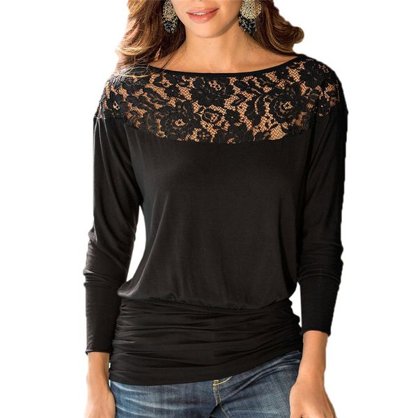2018 spring new lace blouse women casual long sleeve fold shirts women's blouses tunic blusas plus size women clothing, White
2018 spring new lace blouse women casual long sleeve fold shirts women's blouses tunic blusas plus size women clothing, White