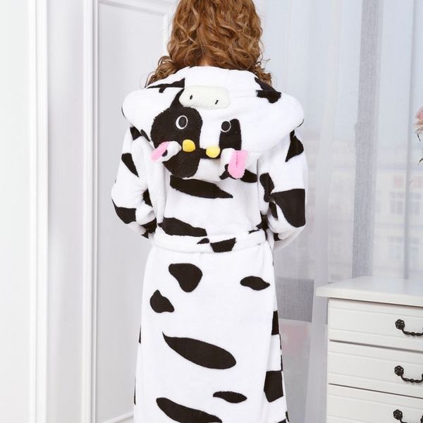 cute animal cows robes women homewear loose robe bathrobe lady's long sleeve hooded robe, Black;red
cute animal cows robes women homewear loose robe bathrobe lady's long sleeve hooded robe, Black;red