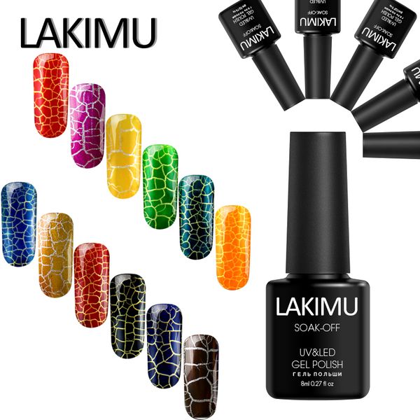 lakimu fashion nail art 8ml cracking gel lacquer nail polish uv and crackle shatter gel polish, Red;pink
lakimu fashion nail art 8ml cracking gel lacquer nail polish uv and crackle shatter gel polish, Red;pink