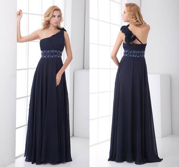 actual pictures navy blue chiffon bridesmaid dress one shoulder beads pearls maid of honor wedding guest dresses long zpt202, White;pink
actual pictures navy blue chiffon bridesmaid dress one shoulder beads pearls maid of honor wedding guest dresses long zpt202, White;pink