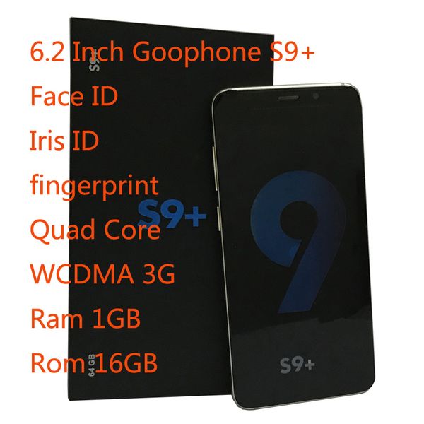 

Goophone 9 plu 6 2 inch phone wcdma 3g quad core ram 1gb rom 16gb android 7 0 camera 8 0mp really fingerprint face iri id martphone