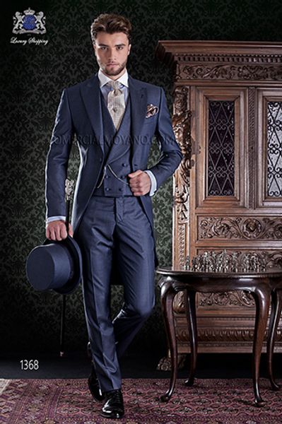 new arrival groomsmen peak lapel groom tuxedos morning style men suits wedding/prom man blazer( jacket+pants+vest+tie ) m163, Black;gray
new arrival groomsmen peak lapel groom tuxedos morning style men suits wedding/prom man blazer( jacket+pants+vest+tie ) m163, Black;gray