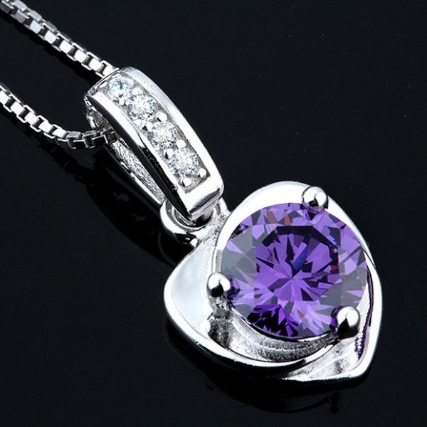 pure s925 standard silver jewelry for women pendants necklaces heart love diamante crystal slider romantic valentine's day gifts 20*11m
pure s925 standard silver jewelry for women pendants necklaces heart love diamante crystal slider romantic valentine's day gifts 20*11m