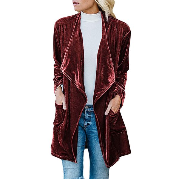 jaycosin 2018 fashion women coat womens winter warm fleece hooded with pockets open front cardigan outwear coat 18 oct30, Black
jaycosin 2018 fashion women coat womens winter warm fleece hooded with pockets open front cardigan outwear coat 18 oct30, Black
