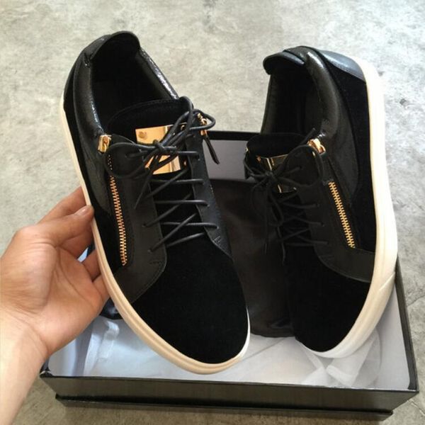 2018 red genuine leather metal buckle fashion men and women casual shoes,guiseppes low-shoes, Black
2018 red genuine leather metal buckle fashion men and women casual shoes,guiseppes low-shoes, Black