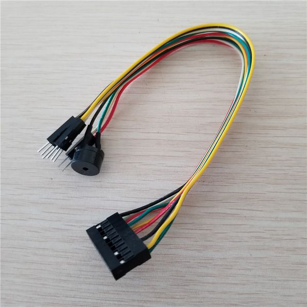 integration host speaker / reset & power switch / hdd led jumper line flat cable replace q-connector for mainboard pc diy
integration host speaker / reset & power switch / hdd led jumper line flat cable replace q-connector for mainboard pc diy