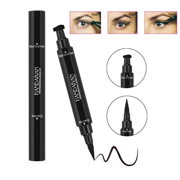 professional dual-ended liquid eyeliner waterproof stamp pencils arrow for eyes eye liner stencil stamp makeup cosmetics
professional dual-ended liquid eyeliner waterproof stamp pencils arrow for eyes eye liner stencil stamp makeup cosmetics