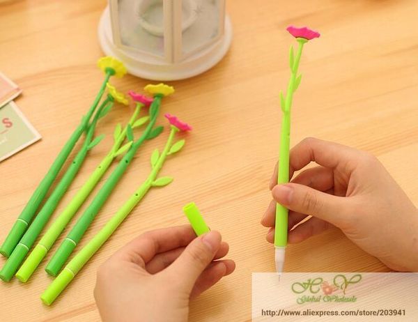 48pcs/lot beautiful 3d flower design gel pen 0.38mm black lnk kawaii stationery office material school supplies wholesale
48pcs/lot beautiful 3d flower design gel pen 0.38mm black lnk kawaii stationery office material school supplies wholesale