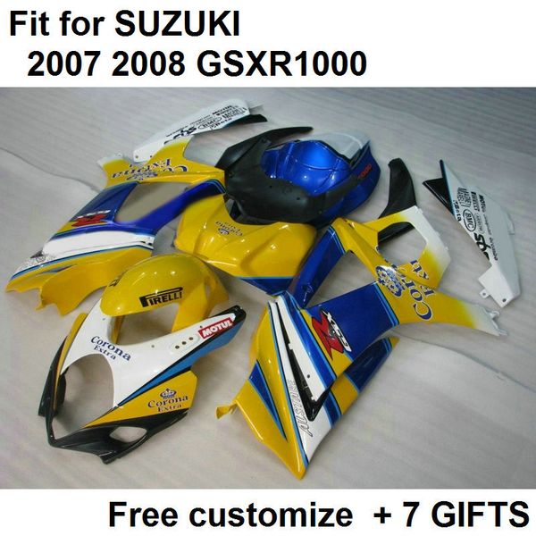 fairing kit for suzuki gsxr1000 07 08 yellow blue fairings set gsxr1000 2007 2008 gv45
fairing kit for suzuki gsxr1000 07 08 yellow blue fairings set gsxr1000 2007 2008 gv45