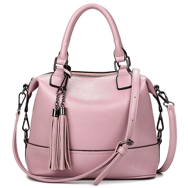 bolsa feminina pink bucket bag tassel pu leather handbags for women handle tote female bag simple shoulder messenger bags
bolsa feminina pink bucket bag tassel pu leather handbags for women handle tote female bag simple shoulder messenger bags