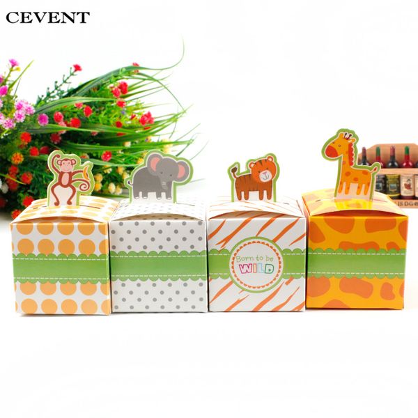 cevent 12pcs/lot cartoon animal candy box for party decor baby shower kids paper tiger folded box bag party supplies
cevent 12pcs/lot cartoon animal candy box for party decor baby shower kids paper tiger folded box bag party supplies