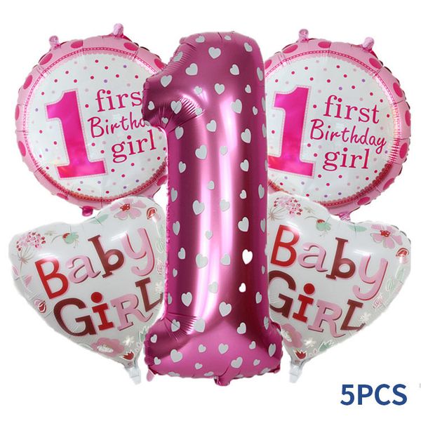 5 pieces baby 1st birthday balloons set pink blue number foil balloons birthday party decorations kids party decoration supplies
5 pieces baby 1st birthday balloons set pink blue number foil balloons birthday party decorations kids party decoration supplies