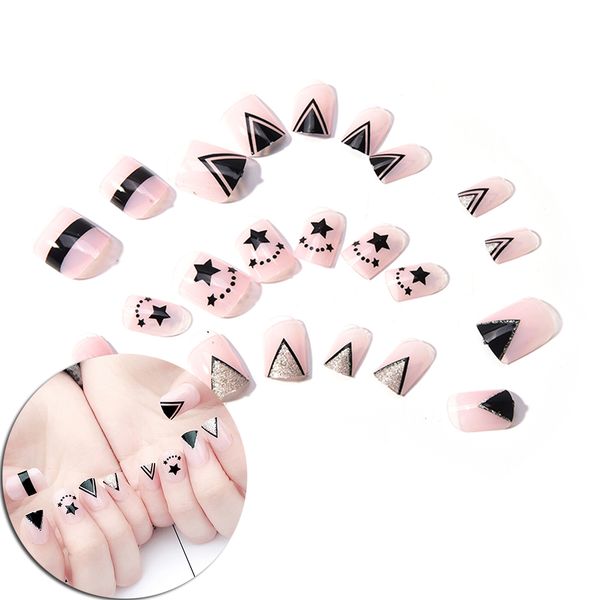 1set france style full nail tips gradient nude false nails with pearl false nails with glue short sticker design full cover, Red;gold
1set france style full nail tips gradient nude false nails with pearl false nails with glue short sticker design full cover, Red;gold