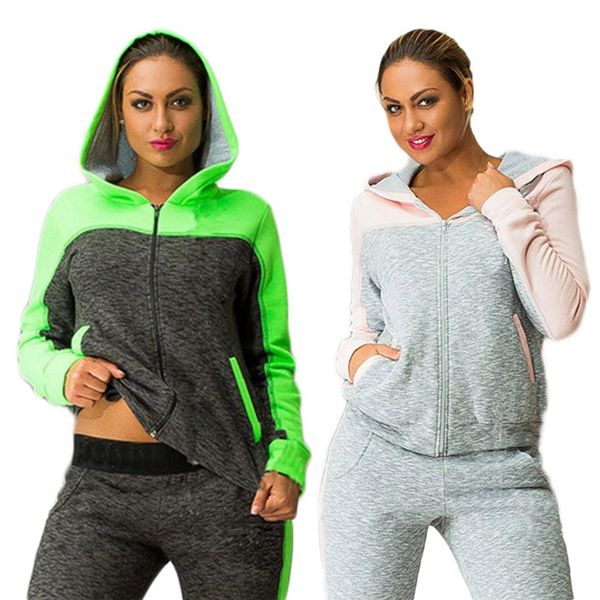 women's sports suits tracksuit 2 piece set women sportswear jogging track suit women sport set two piece leisure, Black;blue
women's sports suits tracksuit 2 piece set women sportswear jogging track suit women sport set two piece leisure, Black;blue