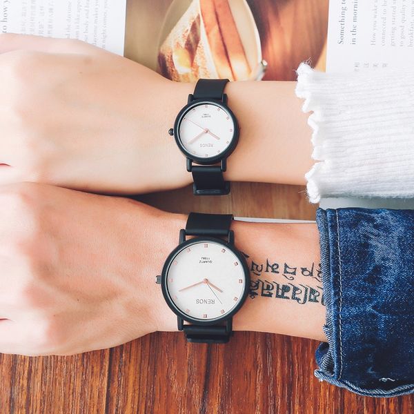 renos lovers wristwatches in exquisite box simple watch fashion casual couple for christmas gift new year stylish women's watch, Slivery;brown
renos lovers wristwatches in exquisite box simple watch fashion casual couple for christmas gift new year stylish women's watch, Slivery;brown