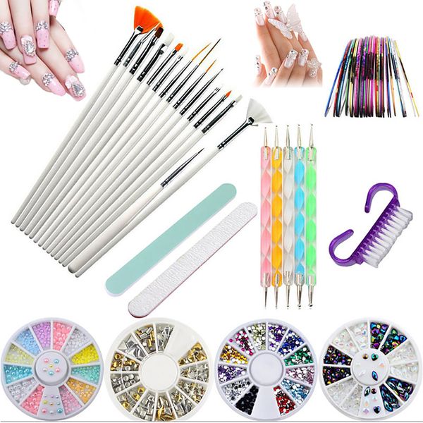37pcs/set nail art tool set professional diy nail rhinestone decoration brushes painting tool manicure set kit
37pcs/set nail art tool set professional diy nail rhinestone decoration brushes painting tool manicure set kit