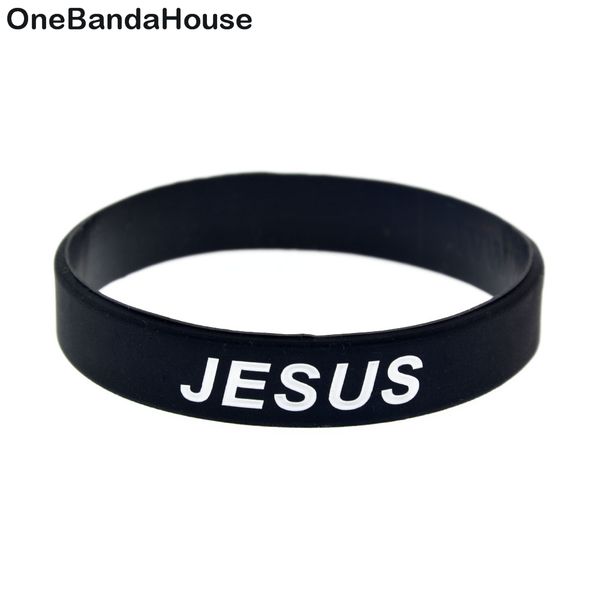 1pc jesus cross fair and love silicone rubber wristband black religious faith gift no gender jewelry
1pc jesus cross fair and love silicone rubber wristband black religious faith gift no gender jewelry