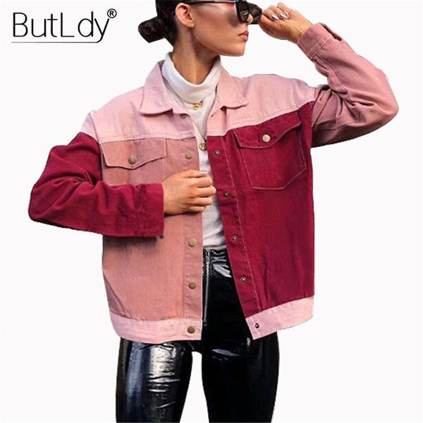 patchwork button pockets casual jeans jacket women long sleeve vintage autumn winter thick coat women outerwear loose jackets, Black;brown
patchwork button pockets casual jeans jacket women long sleeve vintage autumn winter thick coat women outerwear loose jackets, Black;brown