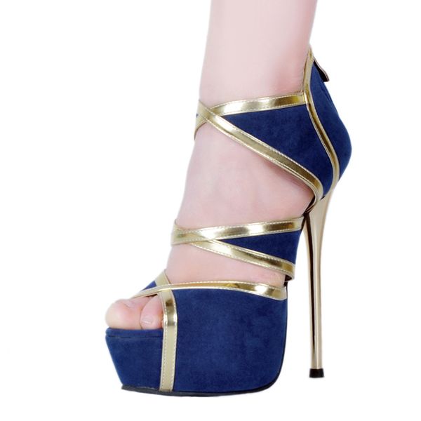 zandina 2018 новый леди ручной работы высокий каблук сандалии платформы crosscirss bling peep-toe партия пром обувь летом простой моды обувь, Black
zandina 2018 новый леди ручной работы высокий каблук сандалии платформы crosscirss bling peep-toe партия пром обувь летом простой моды обувь, Black