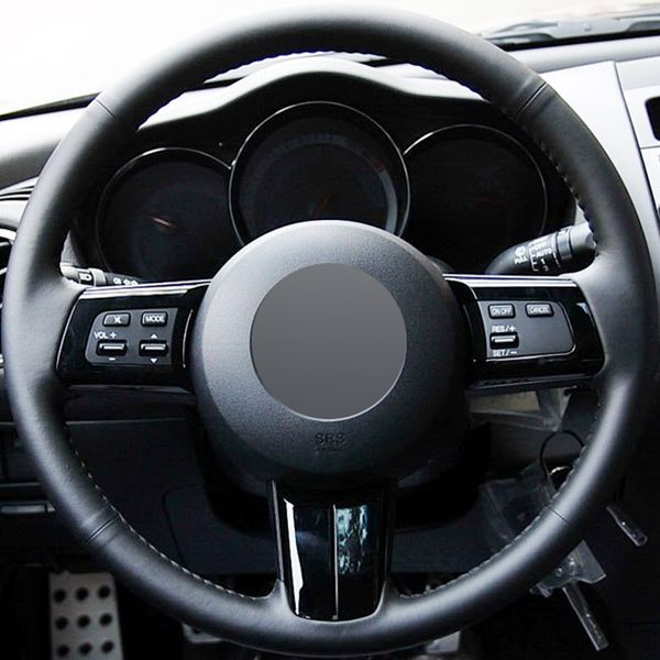 black genuine leather car steering wheel cover for mazda mx-5 2009-2013 rx-8 2009-2013 cx-7 cx7 2007-2009
black genuine leather car steering wheel cover for mazda mx-5 2009-2013 rx-8 2009-2013 cx-7 cx7 2007-2009
