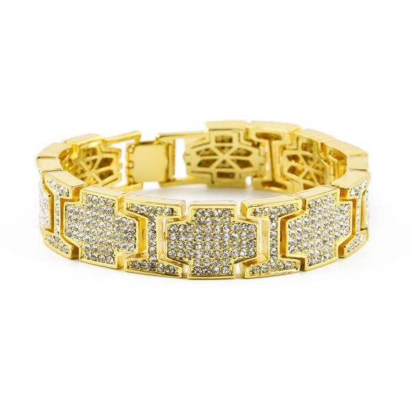 22 см*1.8 см Bling полный обледенелый хип-хоп браслеты женщины мужчины 18k золото имитац
22 см*1.8 см Bling полный обледенелый хип-хоп браслеты женщины мужчины 18k золото имитац