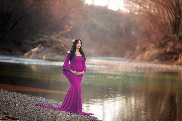 new style maternity pgraphy props maternity gown cotton dress fancy p shooting pregnant dress, White
new style maternity pgraphy props maternity gown cotton dress fancy p shooting pregnant dress, White