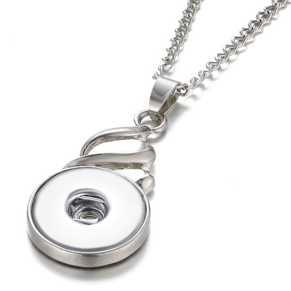 noosa chunks snap button jewelry rhinestone simple water drop 18mm ginger snap button necklace for women jewelry, Silver 
noosa chunks snap button jewelry rhinestone simple water drop 18mm ginger snap button necklace for women jewelry, Silver