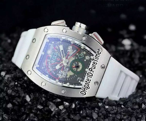 new rm11-01 flyback chrono steel case black skeleton dial big date automatic mens watch white rubber sports watches rm011 r01a1, Slivery;brown
new rm11-01 flyback chrono steel case black skeleton dial big date automatic mens watch white rubber sports watches rm011 r01a1, Slivery;brown